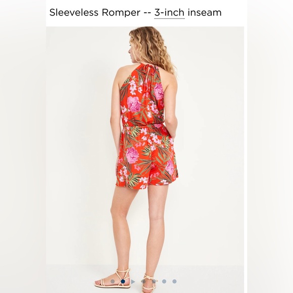 Sleeveless Romper - Picture 2 of 2